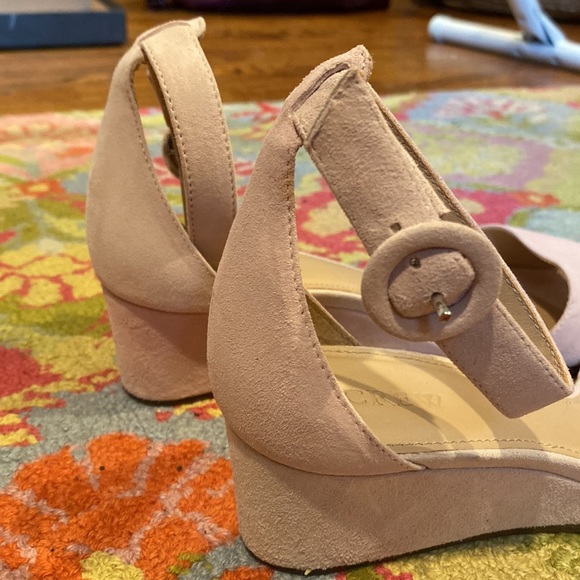 J.Crew Laila Suede Wedges - Picture 8 of 9